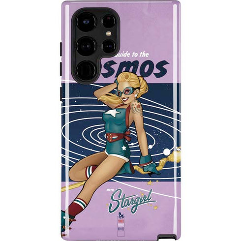 DC Comics Bombshells Stargirl- Field Guide to Cosmos Galaxy S25 Ultra Impact Case